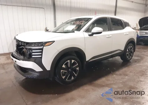 2025 Nissan Kicks Sv Intelligent Awd from USA, damaged, VIN 3N8AP6CBXSL375355